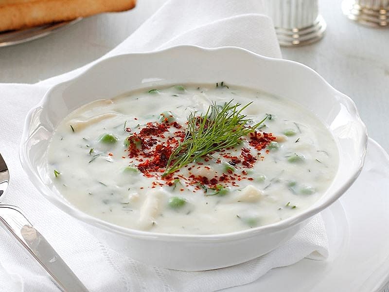 Bezelyeli Tavuklu Çorba