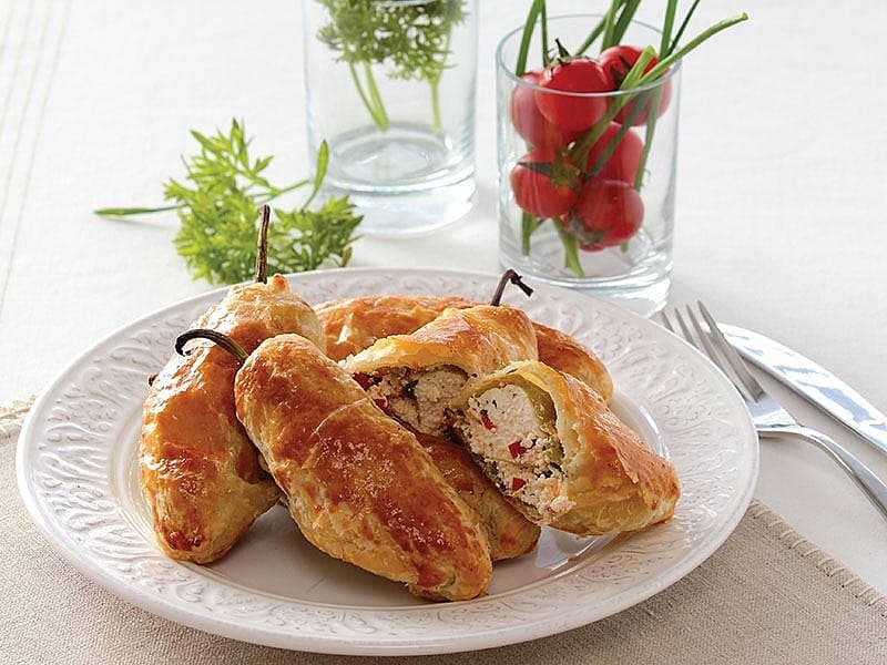 Biber Dolgulu Börek