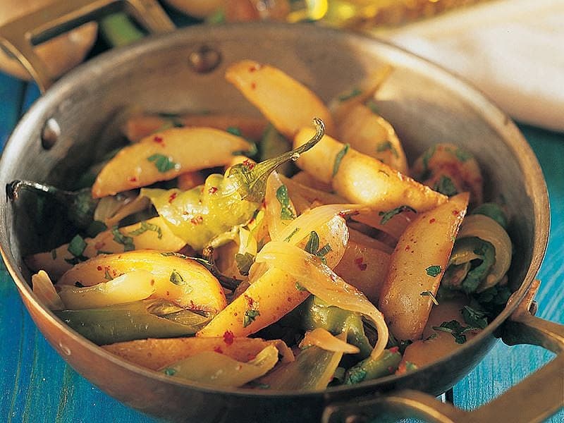 Biberli Patates Tava