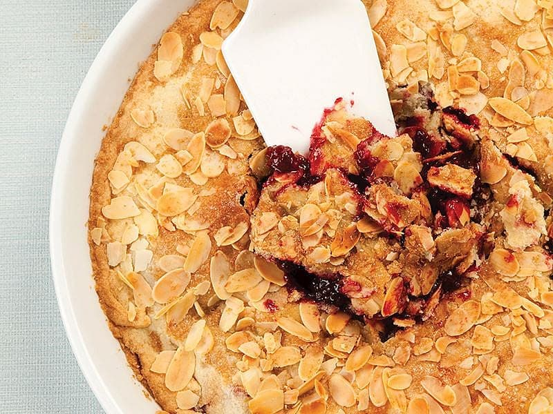 Böğürtlenli Tart