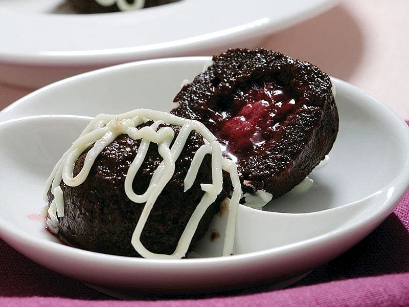 Böğürtlenli Truffle
