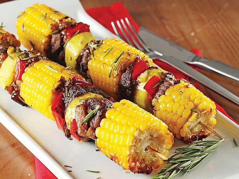 Bonfile, Sebzeli Mısır Şiş