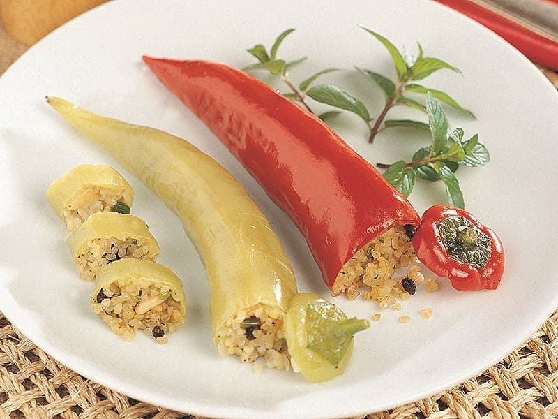 Bulgurlu Biber Dolması