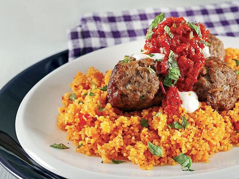 Bulgurlu Köfte Kebabı