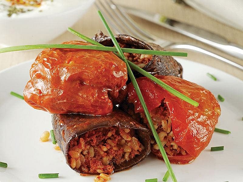 Bulgurlu Kuru Dolma