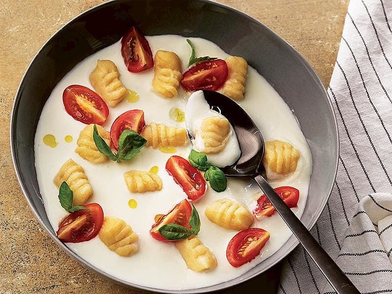 Burrata Peynirli Gnocchi