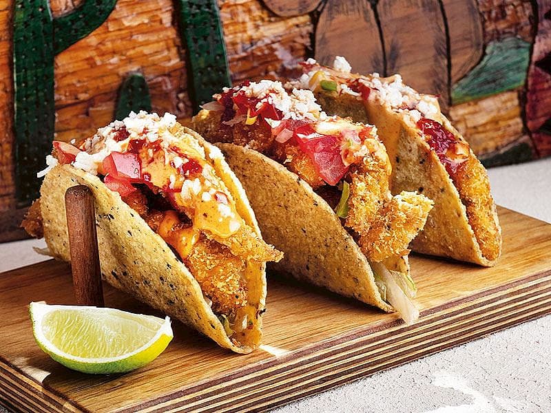 Cajun Chicken Taco