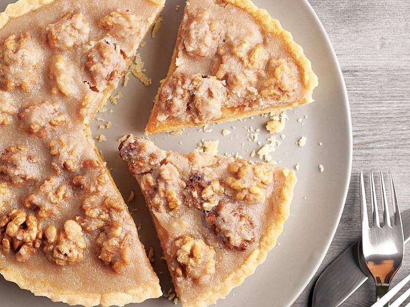 Cevizli Karamelli Tart