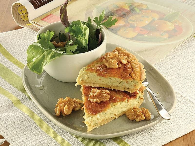 Cevizli Ve Rokforlu Tart