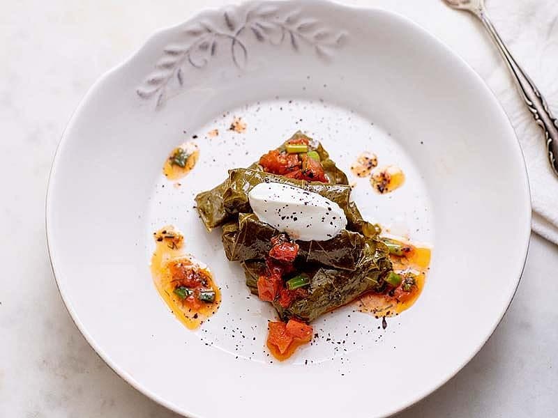 Chia Tohumlu Yaprak Sarma
