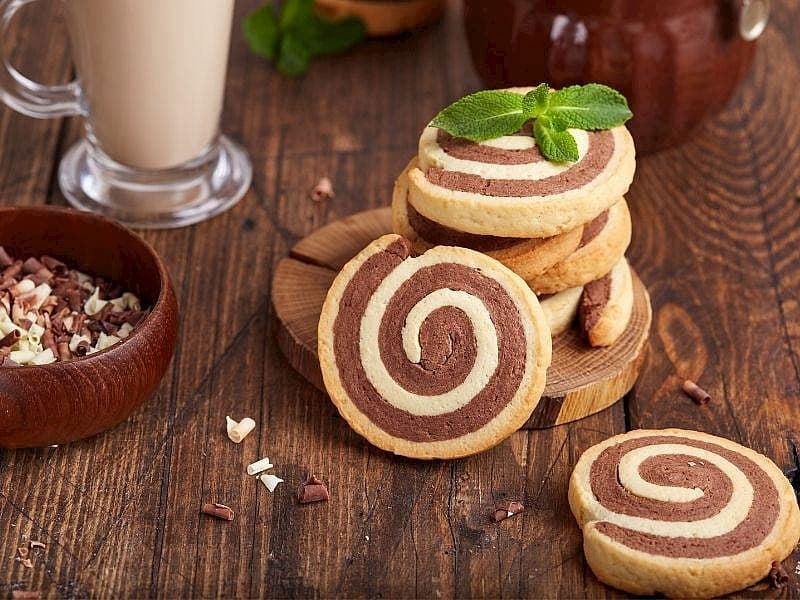 Çikolatalı Rulo Kurabiye