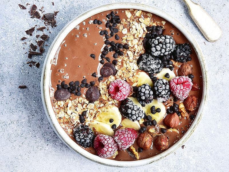 Çikolatalı Smoothie Bowl