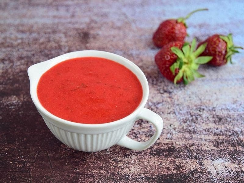 Çilek Vinaigrette Sos