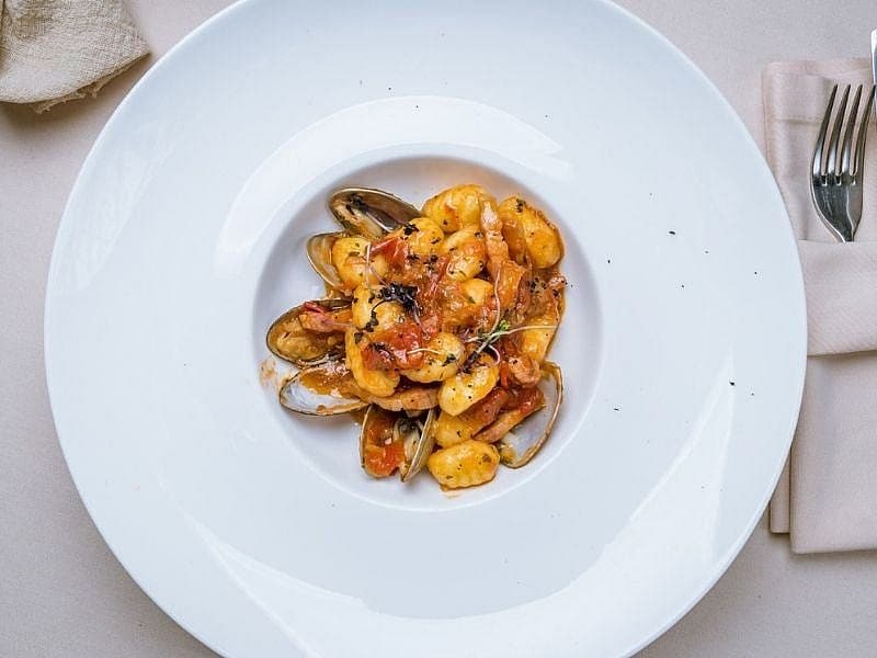 Deniz Mahsullü Gnocchi (Niyokki)