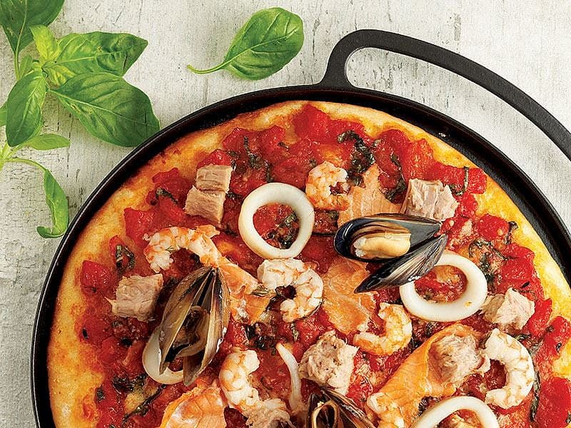 Deniz Mahsullü Pizza