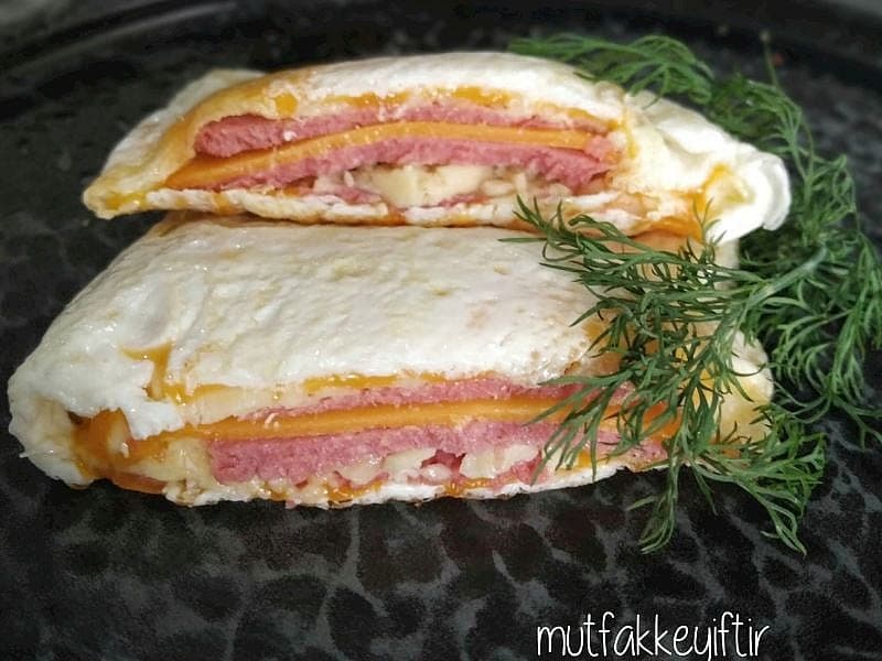 Dolgulu Beyaz Omlet