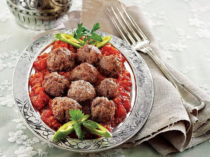 Domatesli Köfte