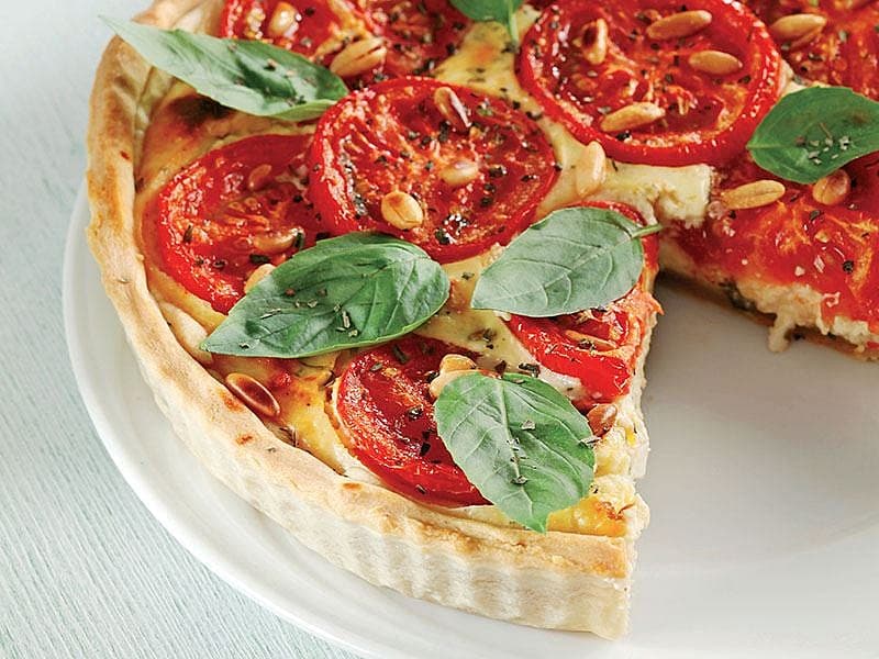 Domatesli Tart