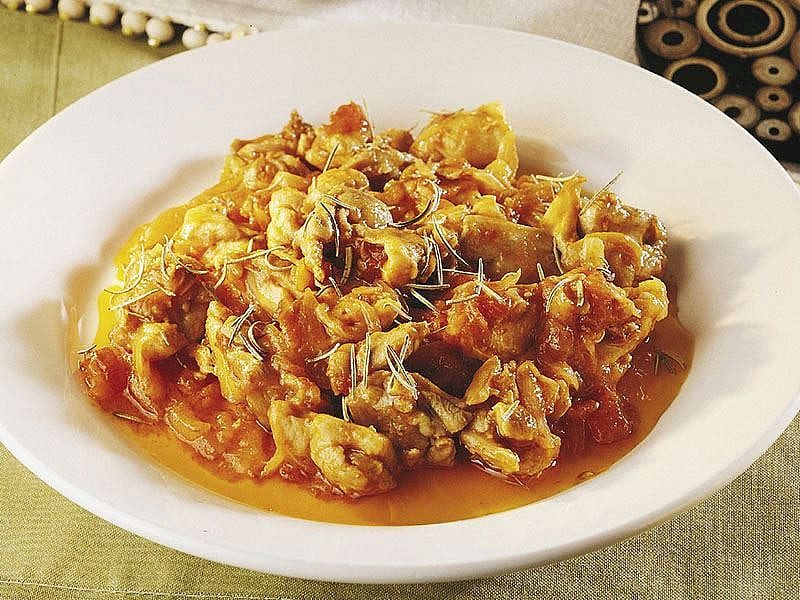 Domatesli Tavuk Sote tarifi