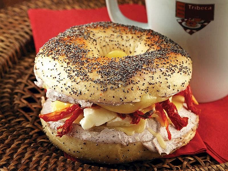 Dört Peynirli Bagel