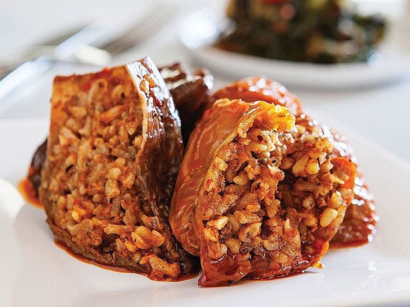 Ekşili Kuru Dolma