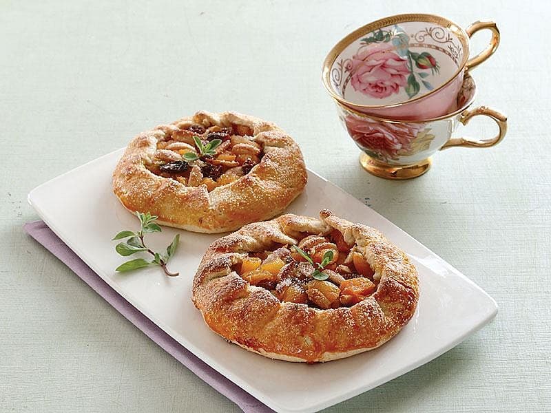 Elmalı Ve Böğürtlenli Galette