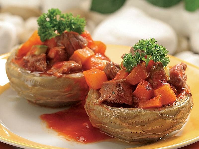 Enginarlı Saksı Kebabı