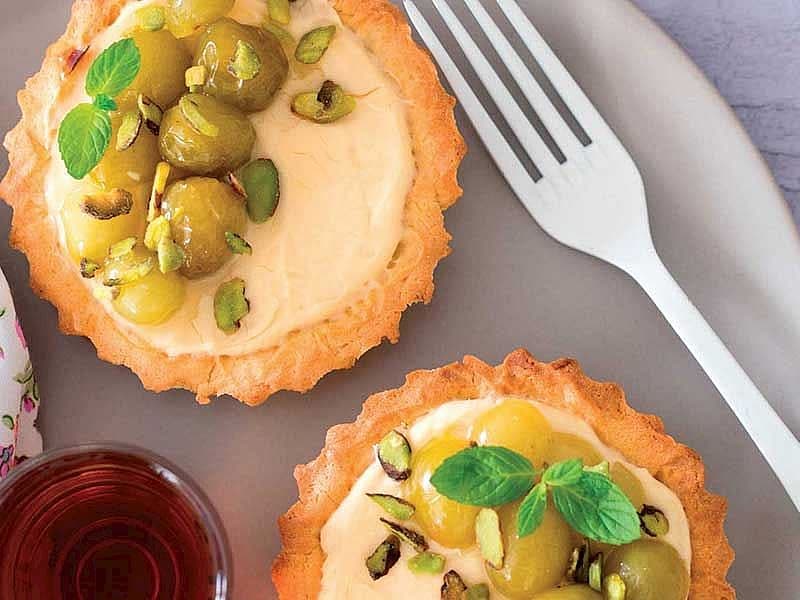 Yeşil Erikli Tart