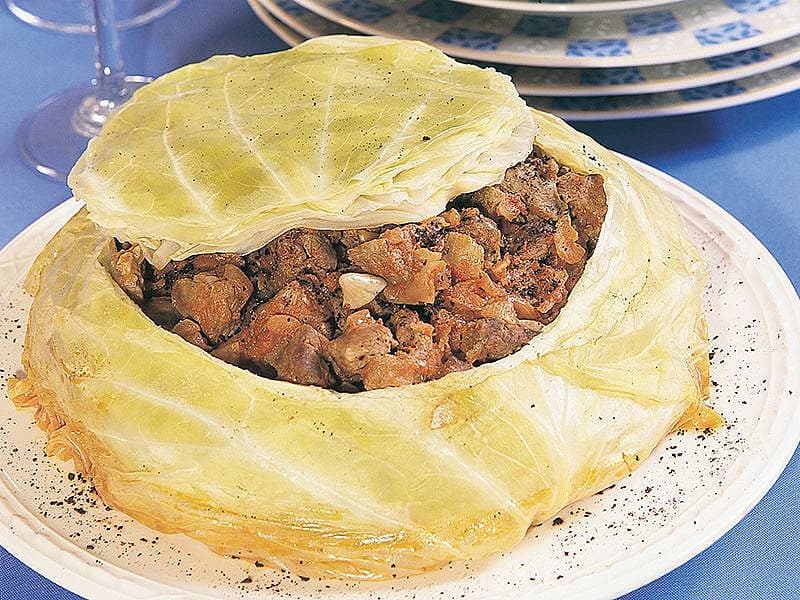 Etli Lahana Dolması