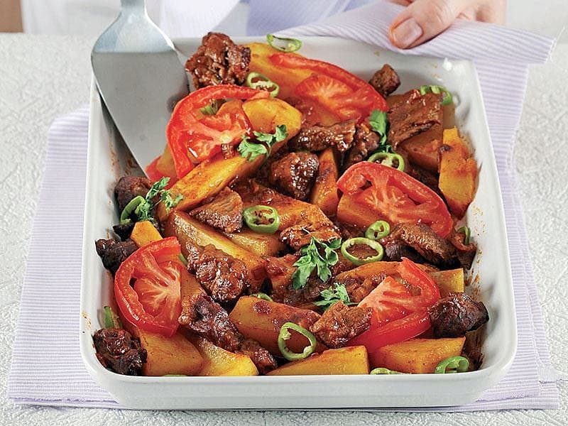 Etli Patates Yemeği