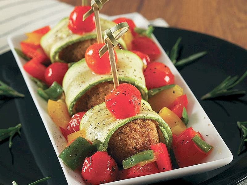 Falafelli Kabak Ruloları