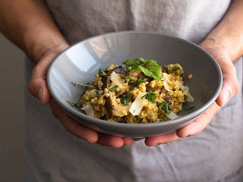 Firik Bulgurlu Risotto