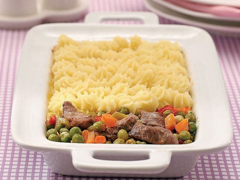 Fırında Patatesli Bahçe Kebabı