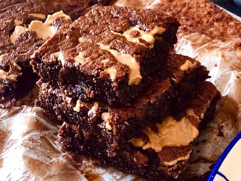 Fıstık Ezmeli Fit Brownie