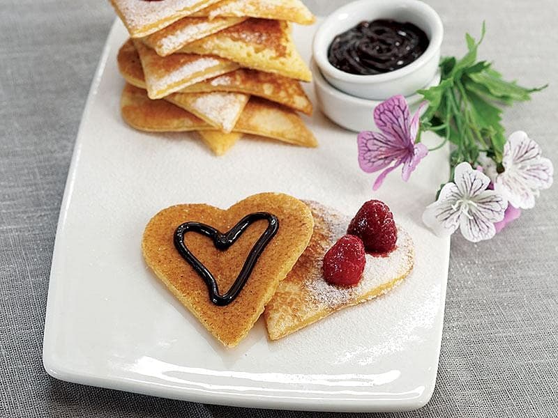 Frambuazlı Pancake