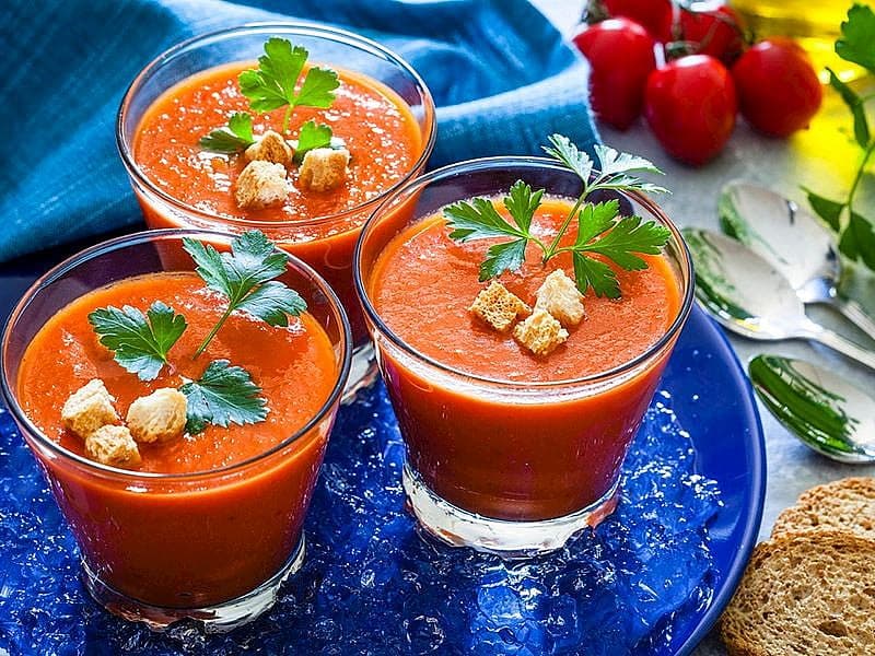 Gazpacho Çorbası