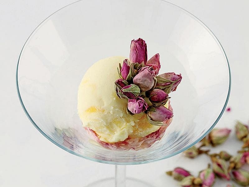 Gül Yapraklı Limon Sorbe