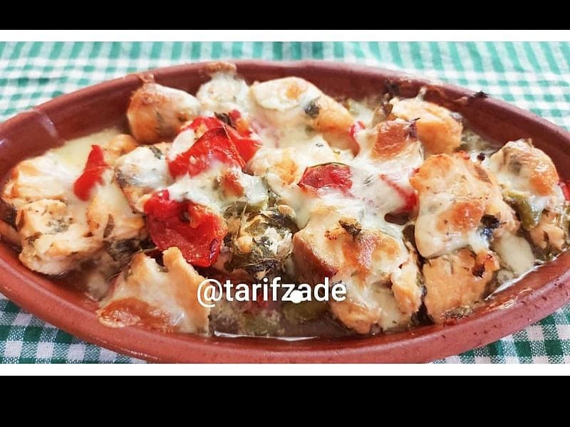 Güveçte Lokum Somon