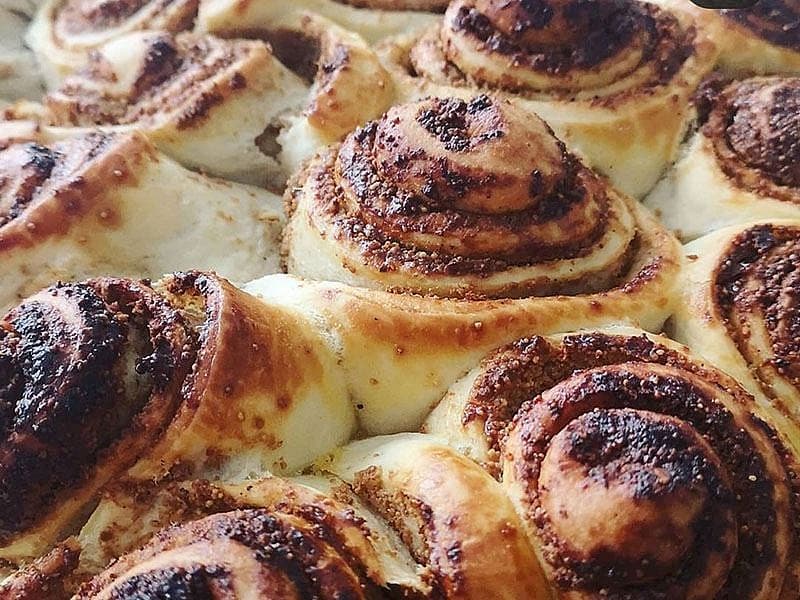 Haşhaşlı Rulo Çörek
