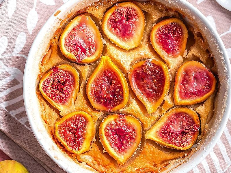 İncirli Clafoutis