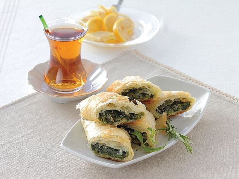 Ispanaklı Rulo Börek