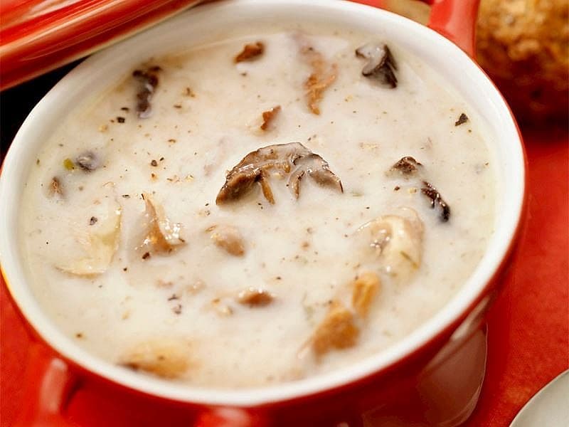 İstiridye Mantarı Çorbası