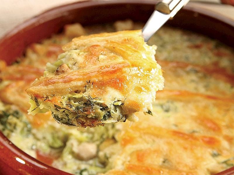 Kabaklı Ve Mantarlı Sufle