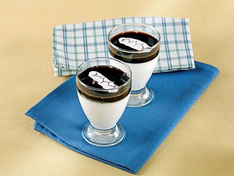 Kahve Soslu Panna Cotta