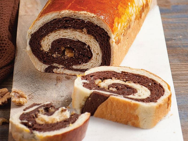 Kakaolu Cevizli Ekmek