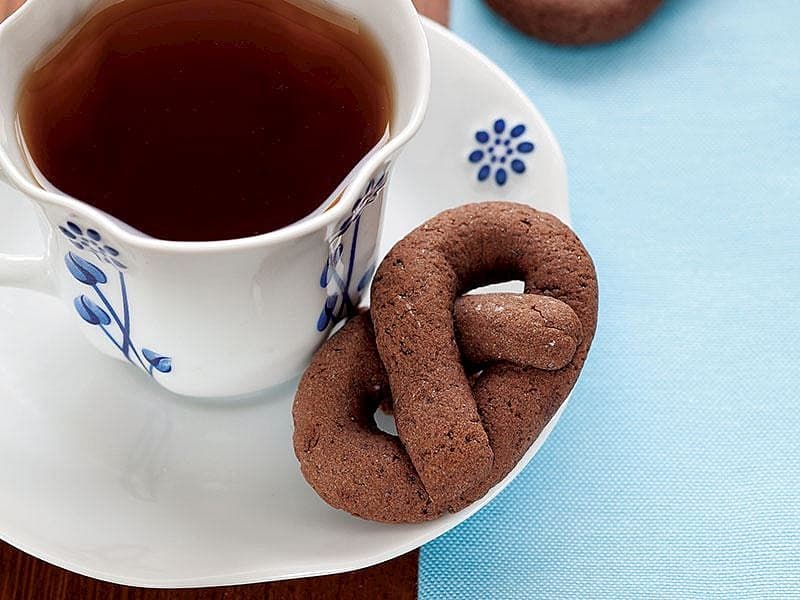 Kakaolu Bretzel Kurabiye