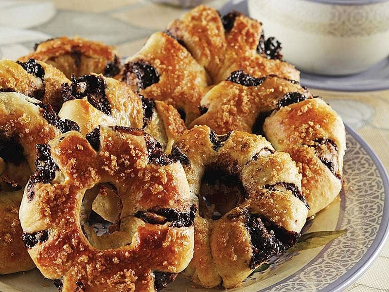 Kakaolu Rulo Çörek