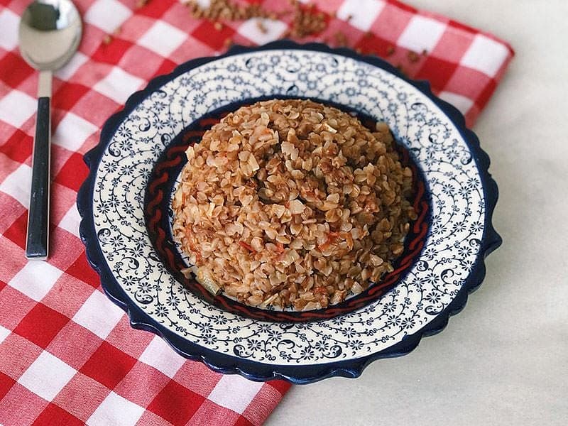 Karabuğday (Greçka) Pilavı