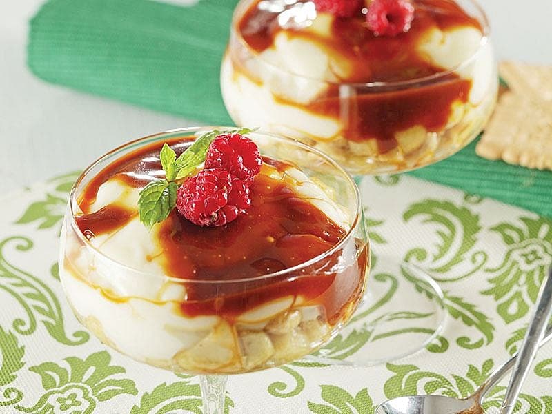 Karamel Soslu Elmalı Kuplar