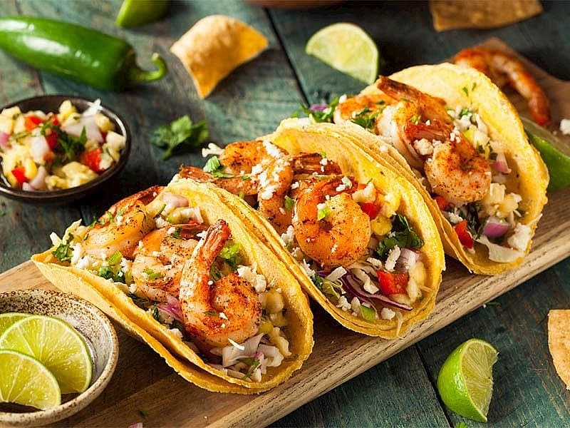 Karidesli Taco